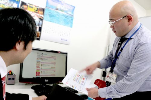 広告サイトの打ち合わせ